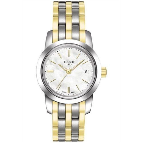 Tissot Dream Quartz 28 Stainless Steel / PVD Yellow Gold / MOP / Bracelet